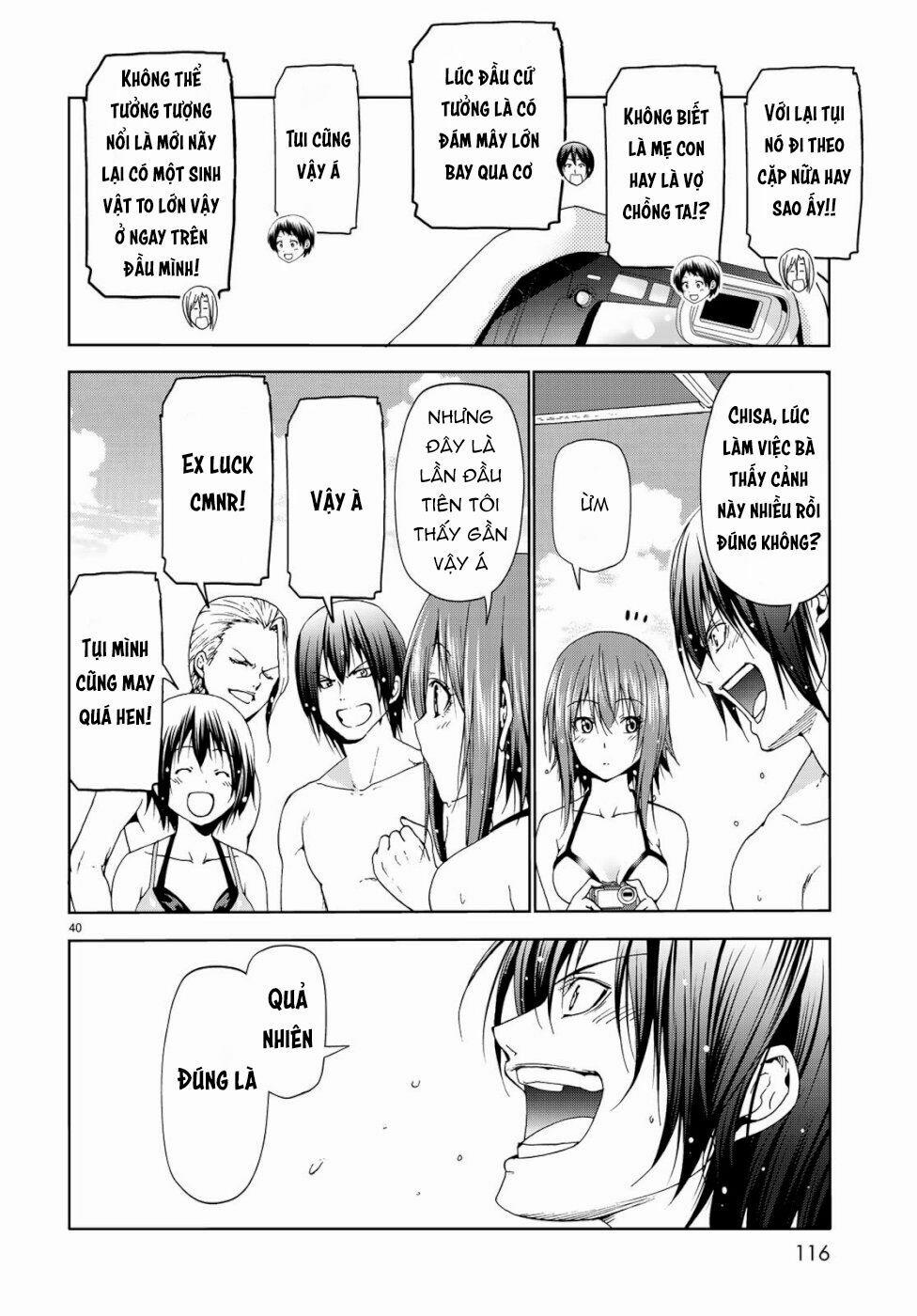 Grand Blue – Cô Gái Thích Lặn 56 trang 38