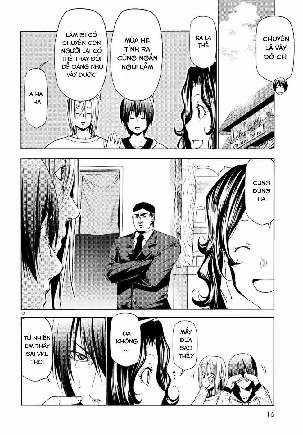 Grand Blue – Cô Gái Thích Lặn 58 trang 15