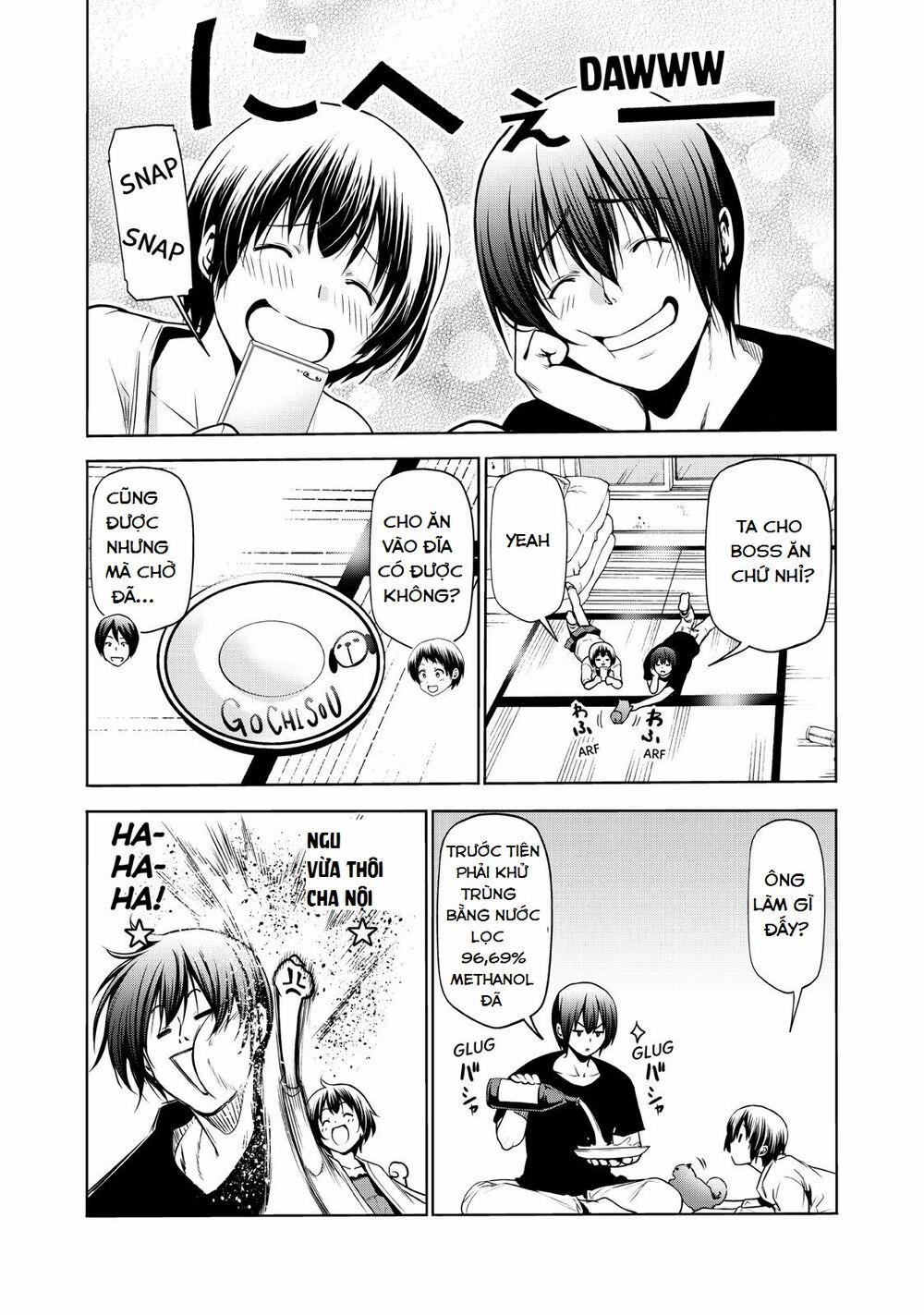 Grand Blue – Cô Gái Thích Lặn 61.5 trang 14