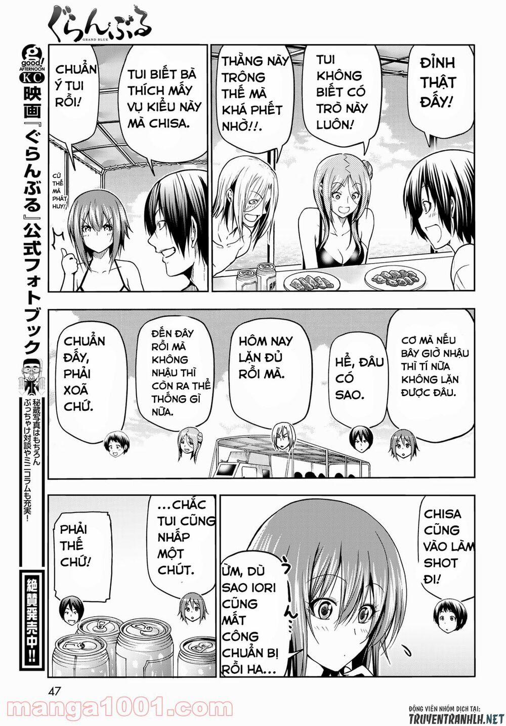 Grand Blue – Cô Gái Thích Lặn 69 trang 11