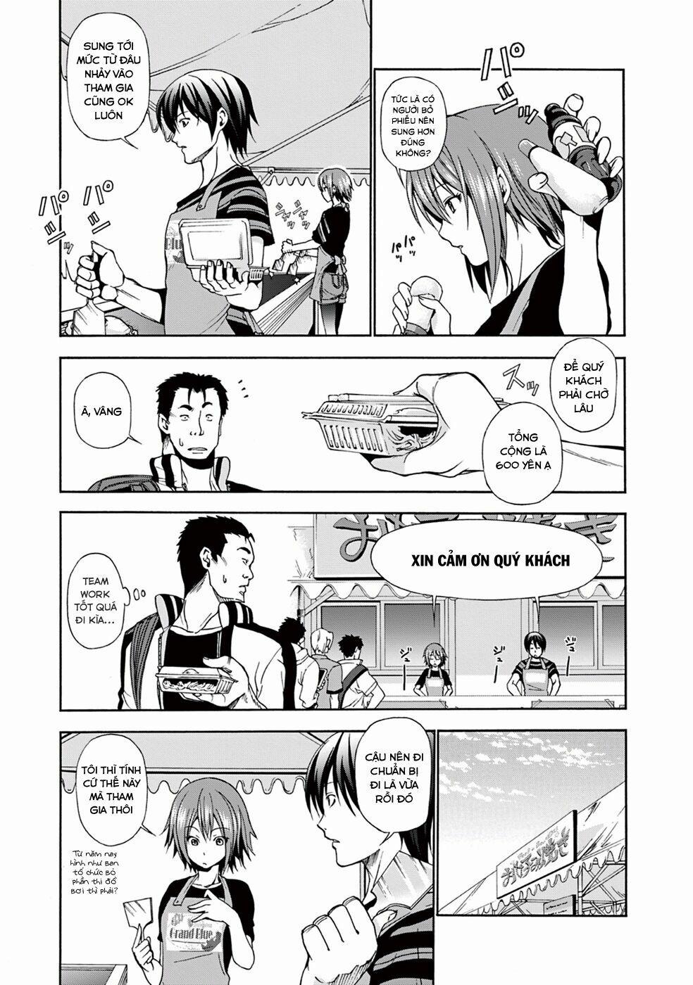 Grand Blue – Cô Gái Thích Lặn 7 trang 25