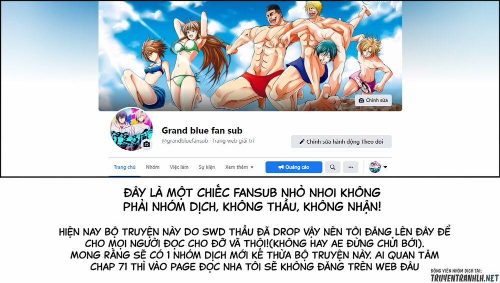Grand Blue – Cô Gái Thích Lặn 70 trang 0