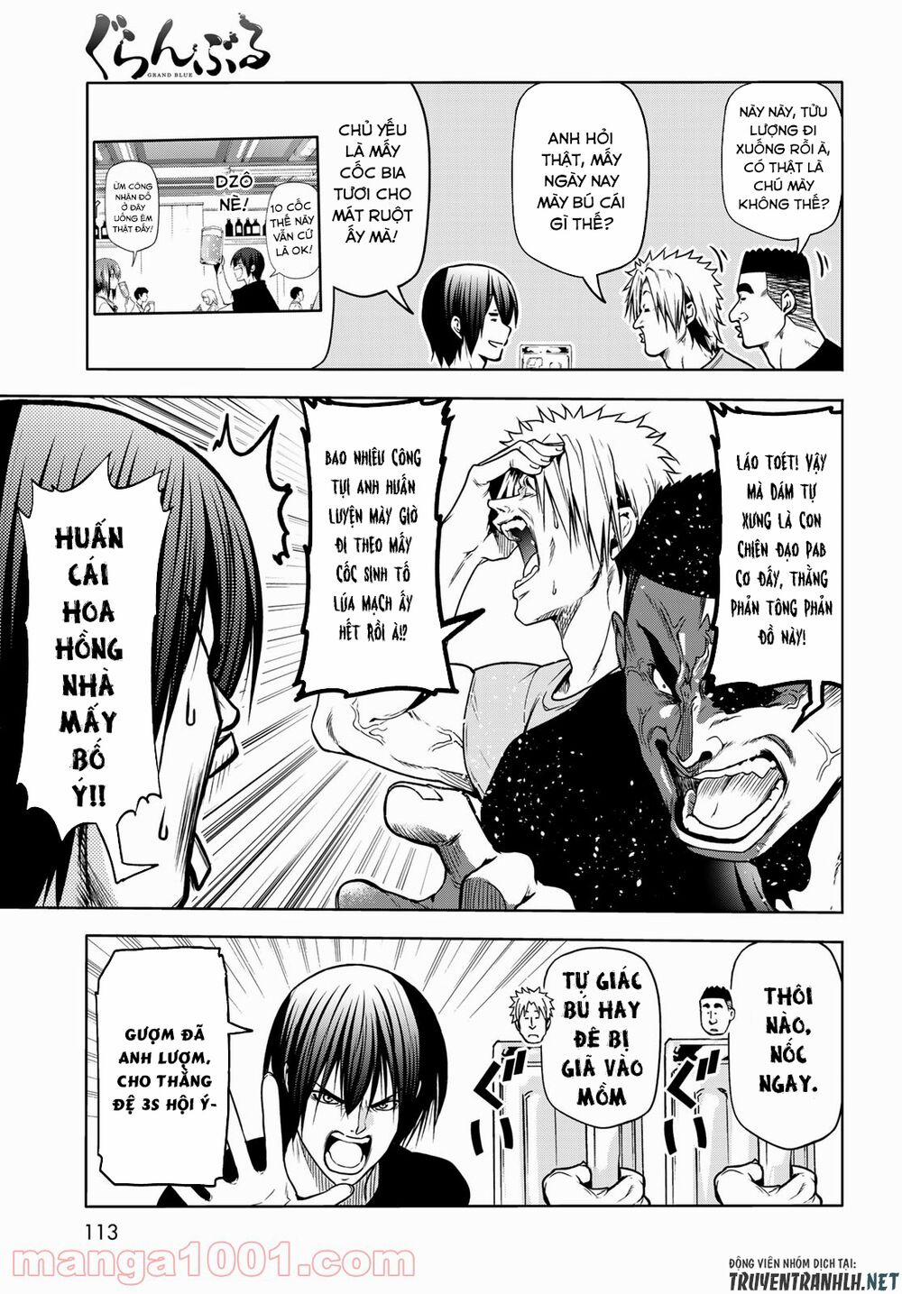 Grand Blue – Cô Gái Thích Lặn 70 trang 25