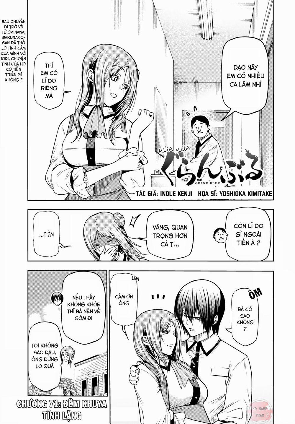 Grand Blue – Cô Gái Thích Lặn 71.1 trang 0