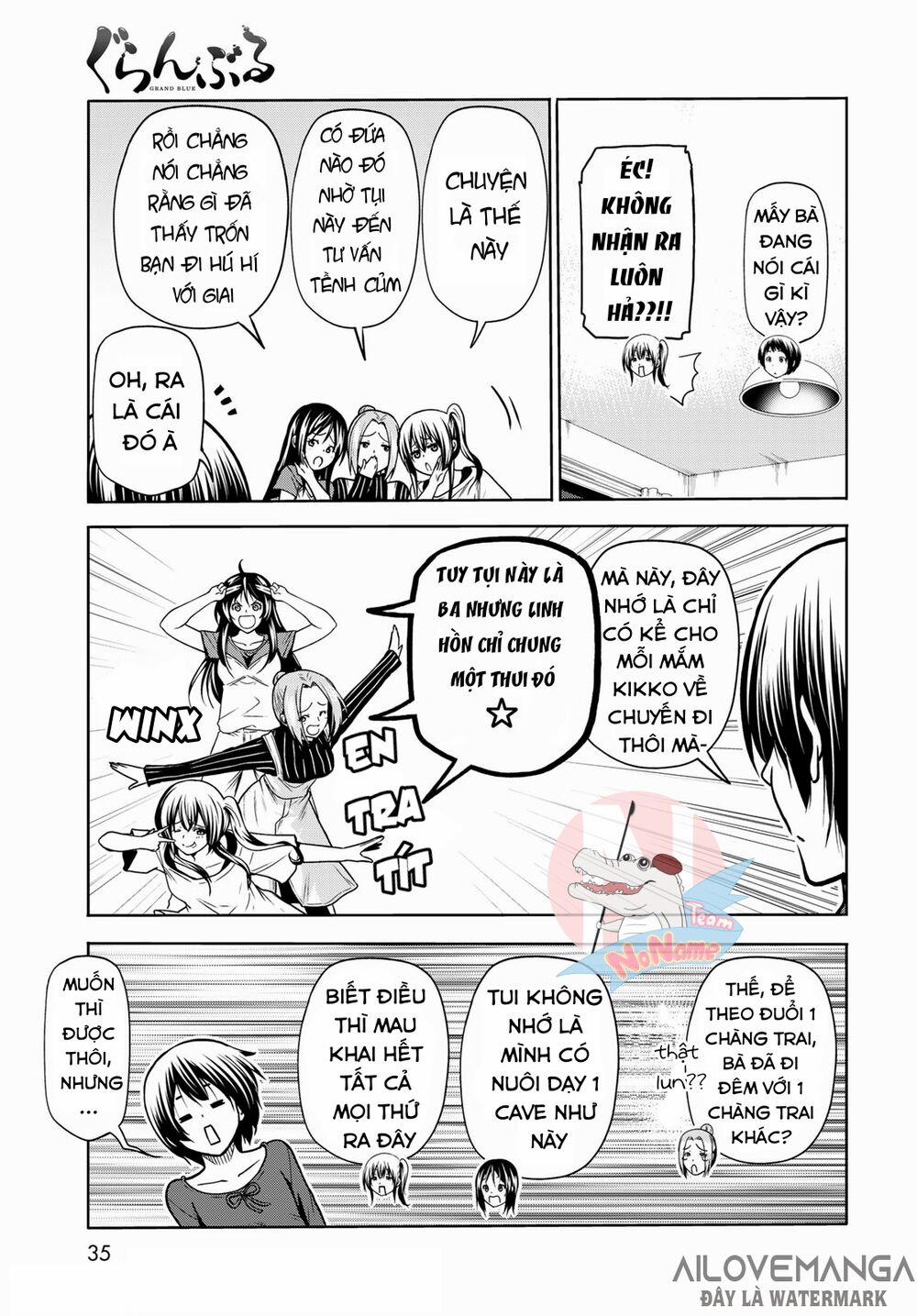 Grand Blue – Cô Gái Thích Lặn 72.1 trang 11