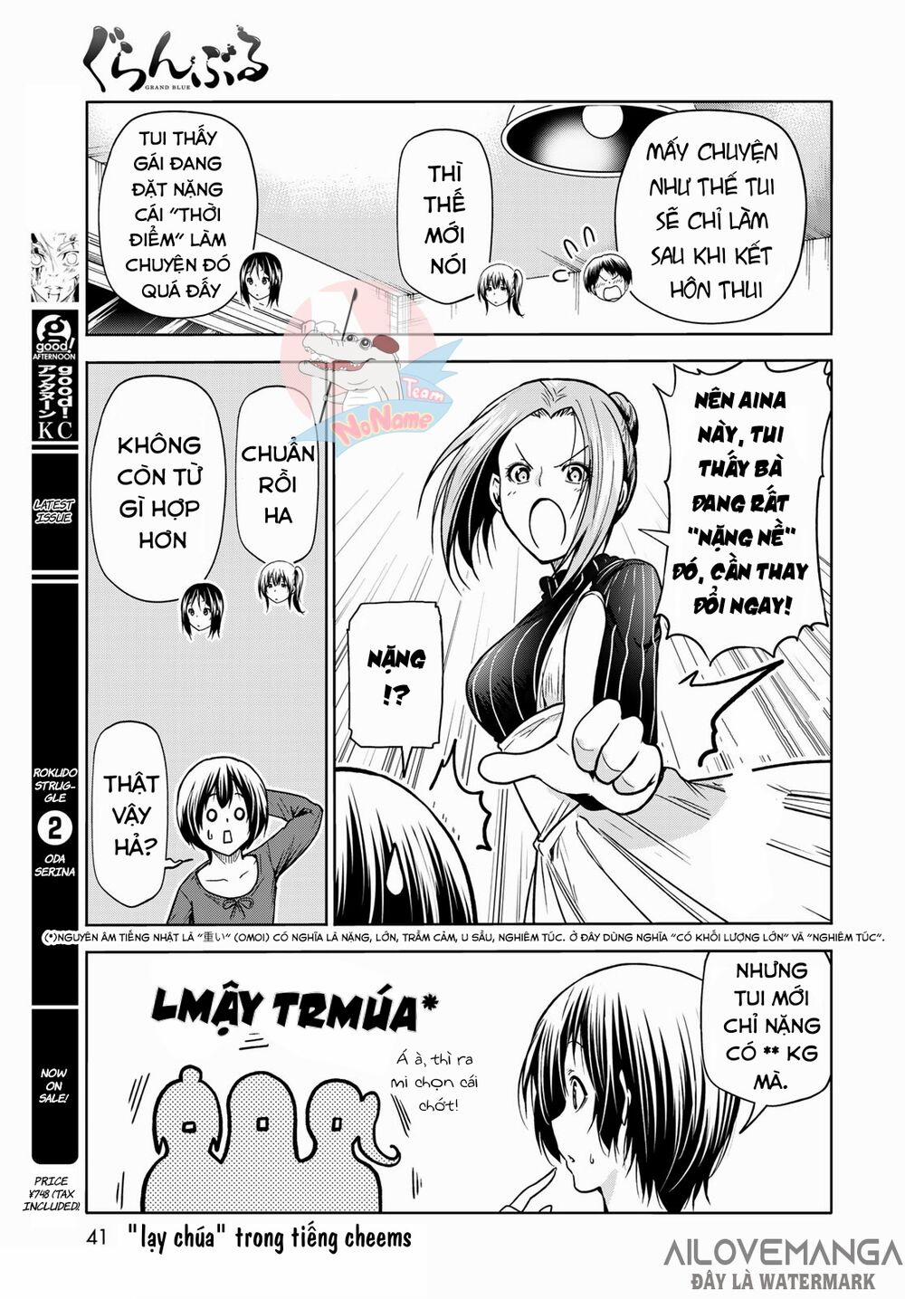 Grand Blue – Cô Gái Thích Lặn 72.2 trang 4