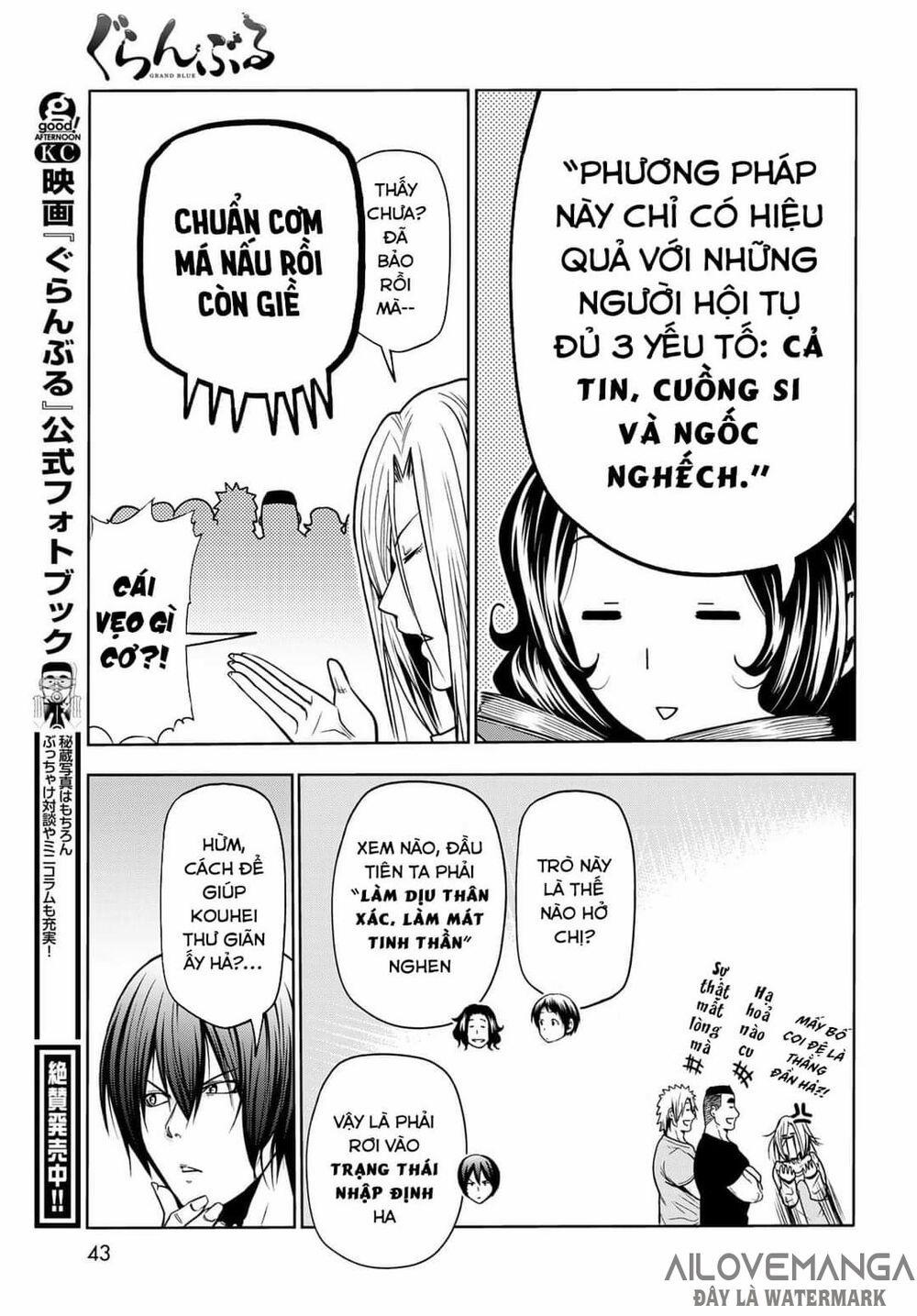 Grand Blue – Cô Gái Thích Lặn 73.1 trang 8