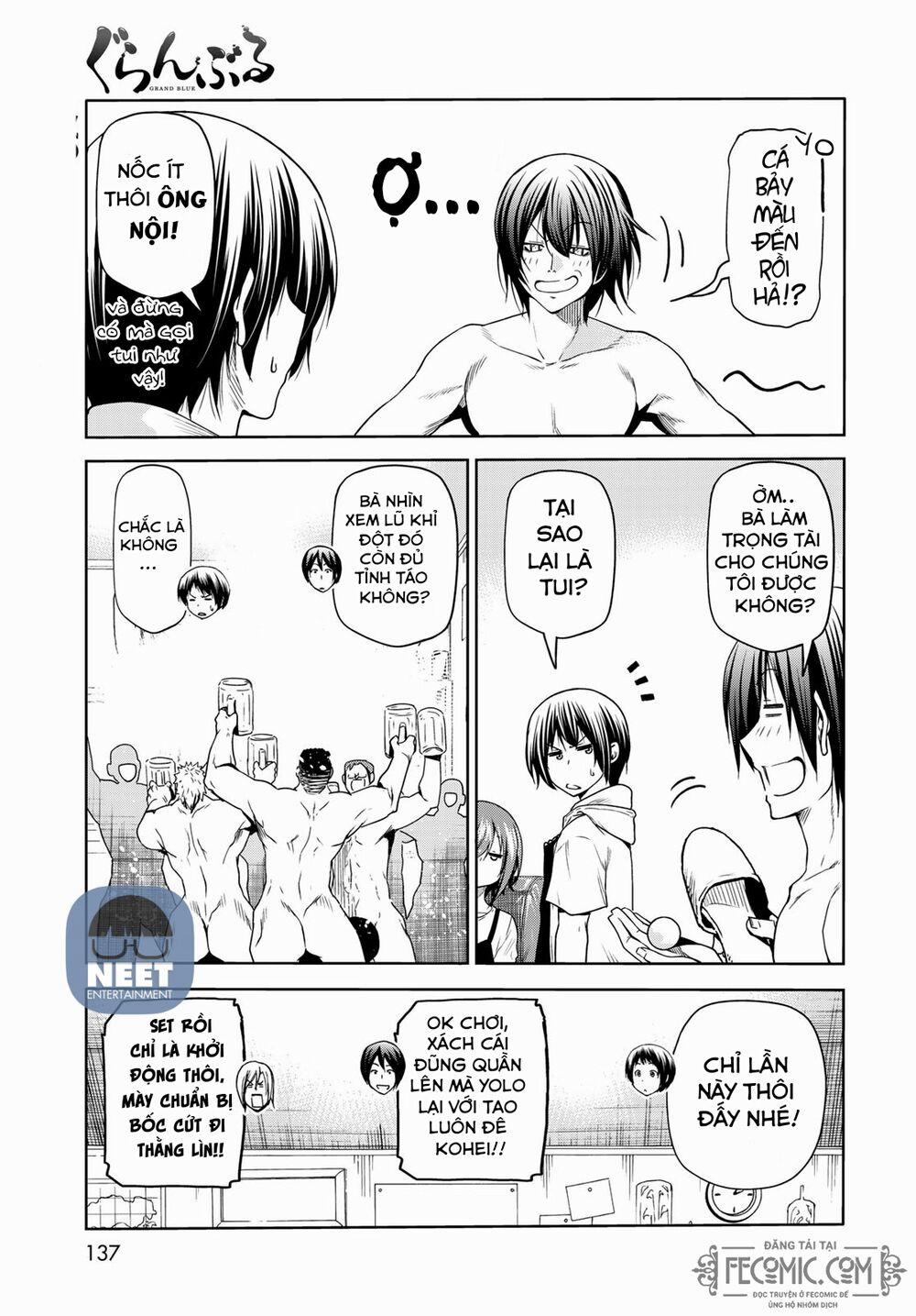 Grand Blue – Cô Gái Thích Lặn 74.3 trang 3