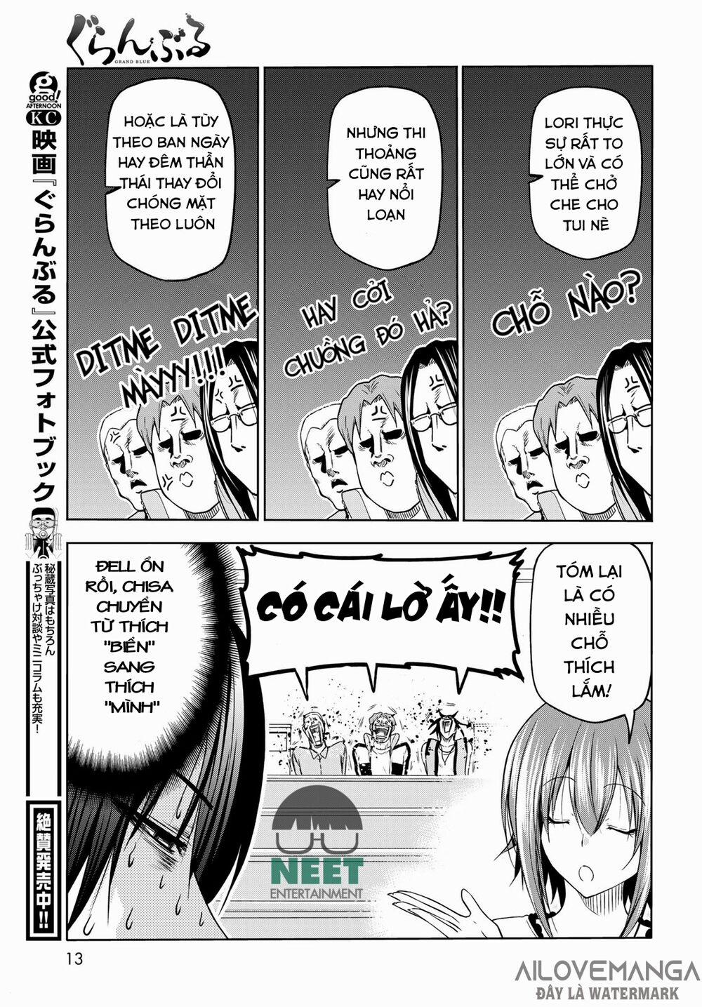 Grand Blue – Cô Gái Thích Lặn 74 trang 9