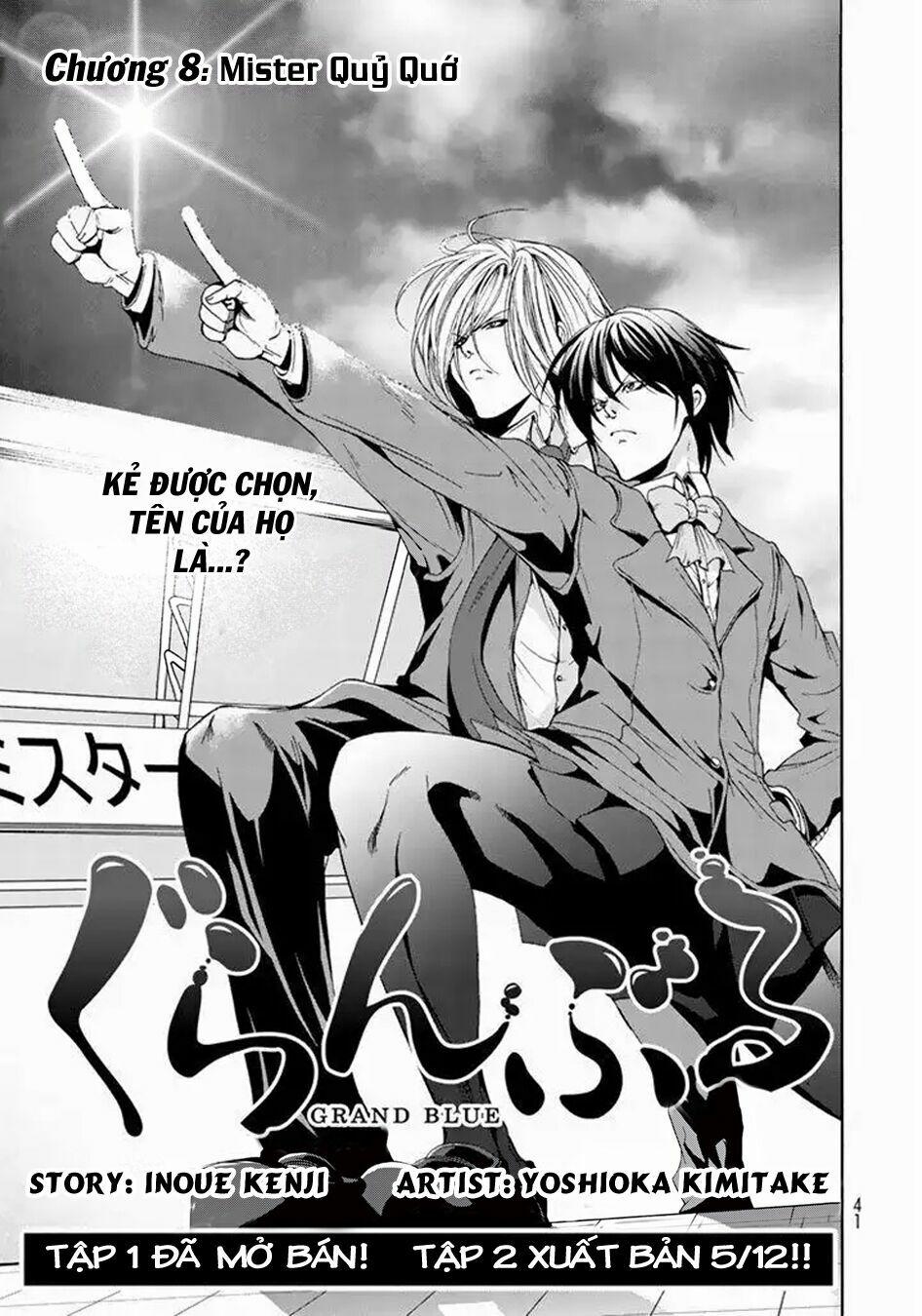 Grand Blue – Cô Gái Thích Lặn 8 trang 5