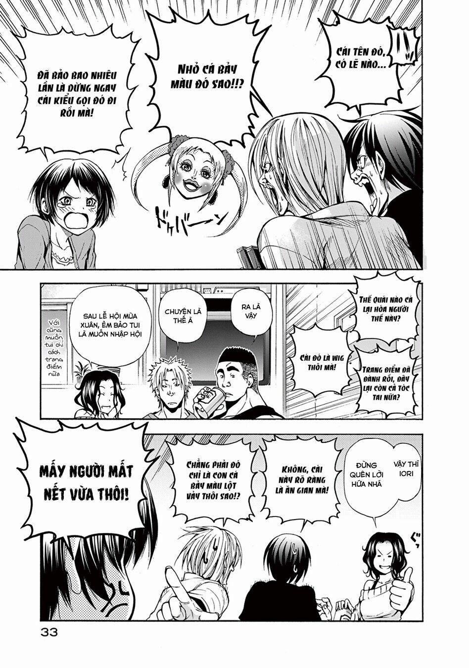 Grand Blue – Cô Gái Thích Lặn 9 trang 27