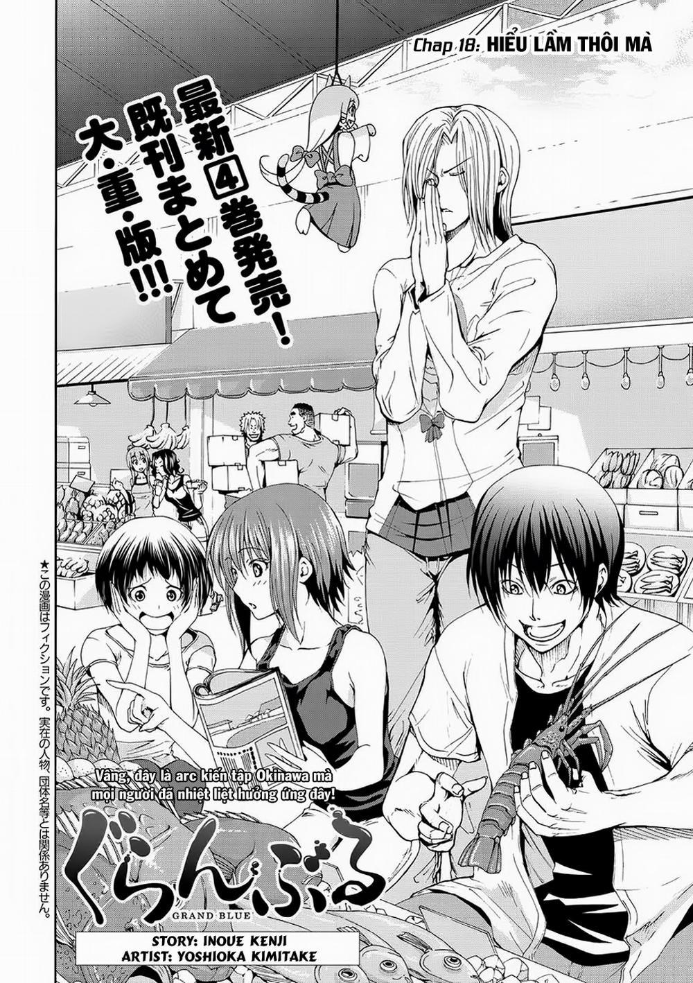 Grand Blue 18 trang 3