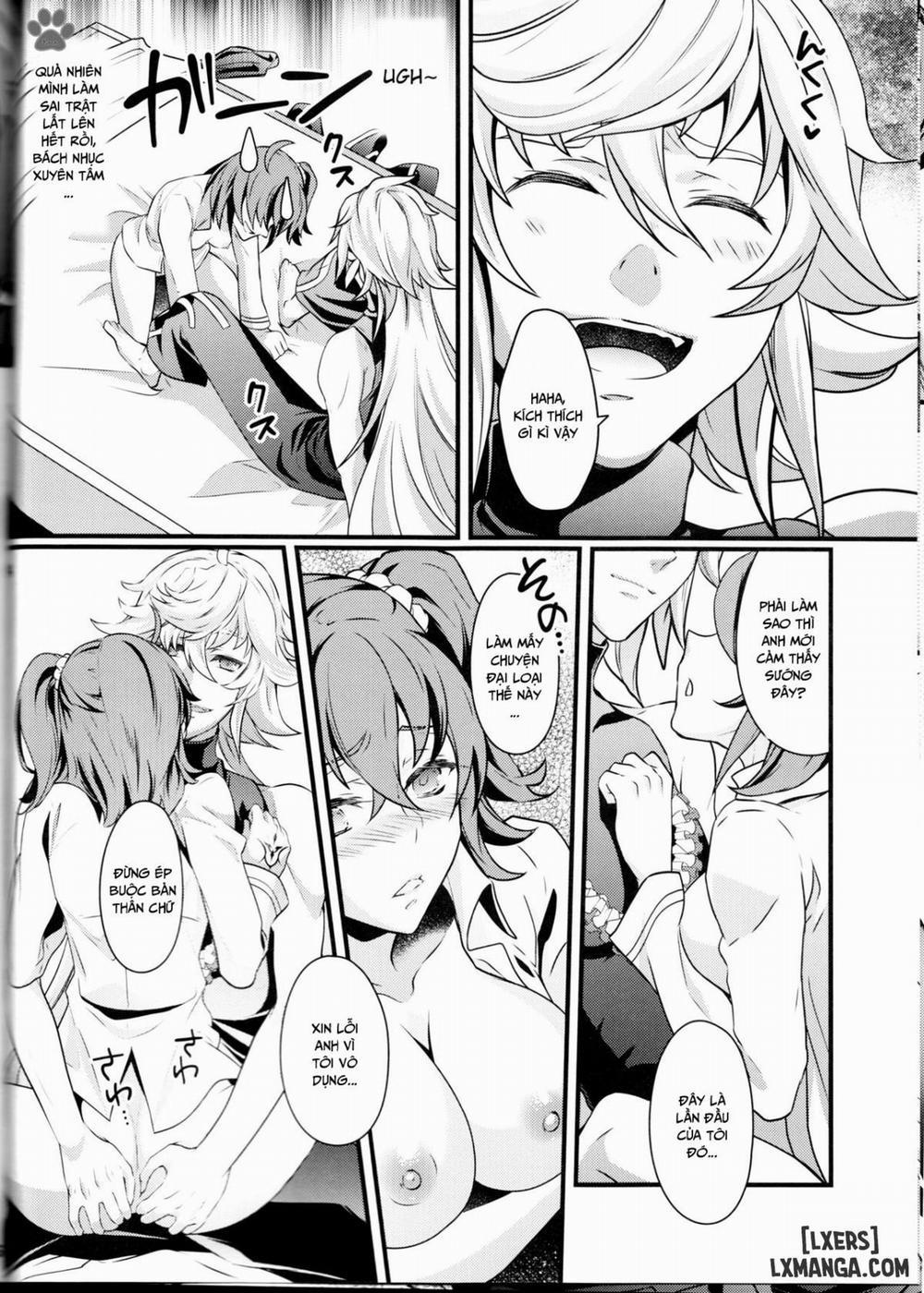 Gudako ga Muma-kun ni Yoshi Yoshi Ecchi Sarechau Hon Oneshot trang 12