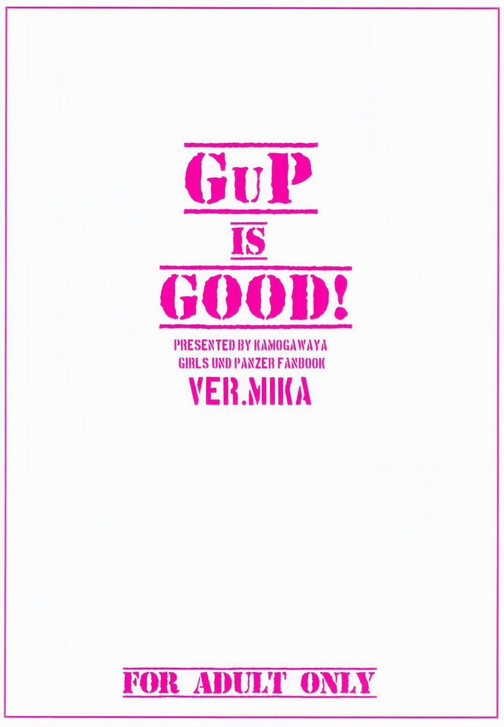 GuP Is Good! Ver.MIKA (Girls Und Panzer) Oneshot trang 18