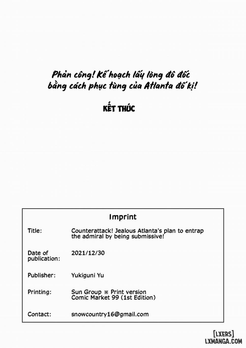 Gyakushuu! Yakimochi Musume Atlanta Oneshot trang 24