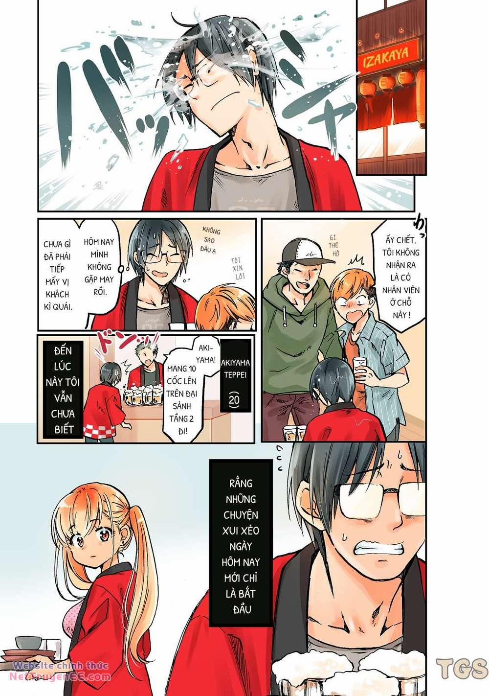 Gyaru Không Mời Mà Tới Nakamura-San 1 trang 1