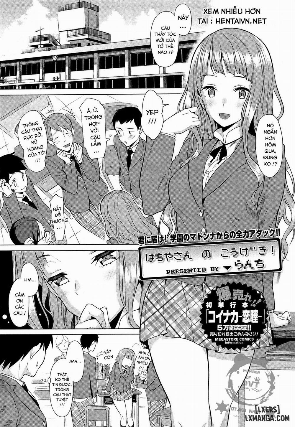 Hachiya-san no Kougeki Oneshot trang 0
