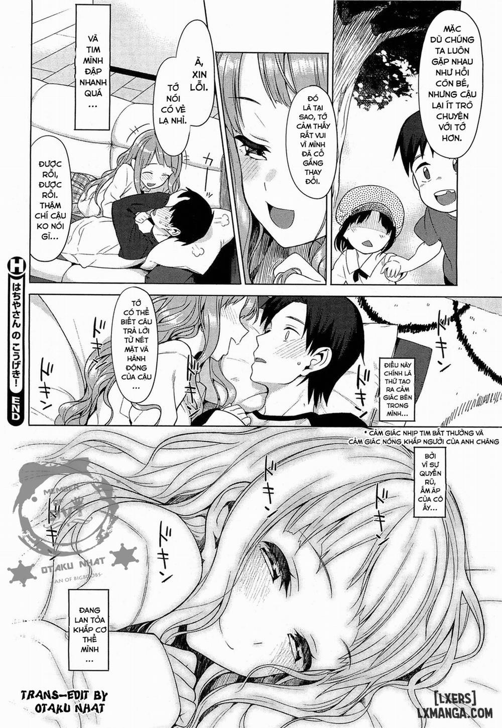 Hachiya-san no Kougeki Oneshot trang 17