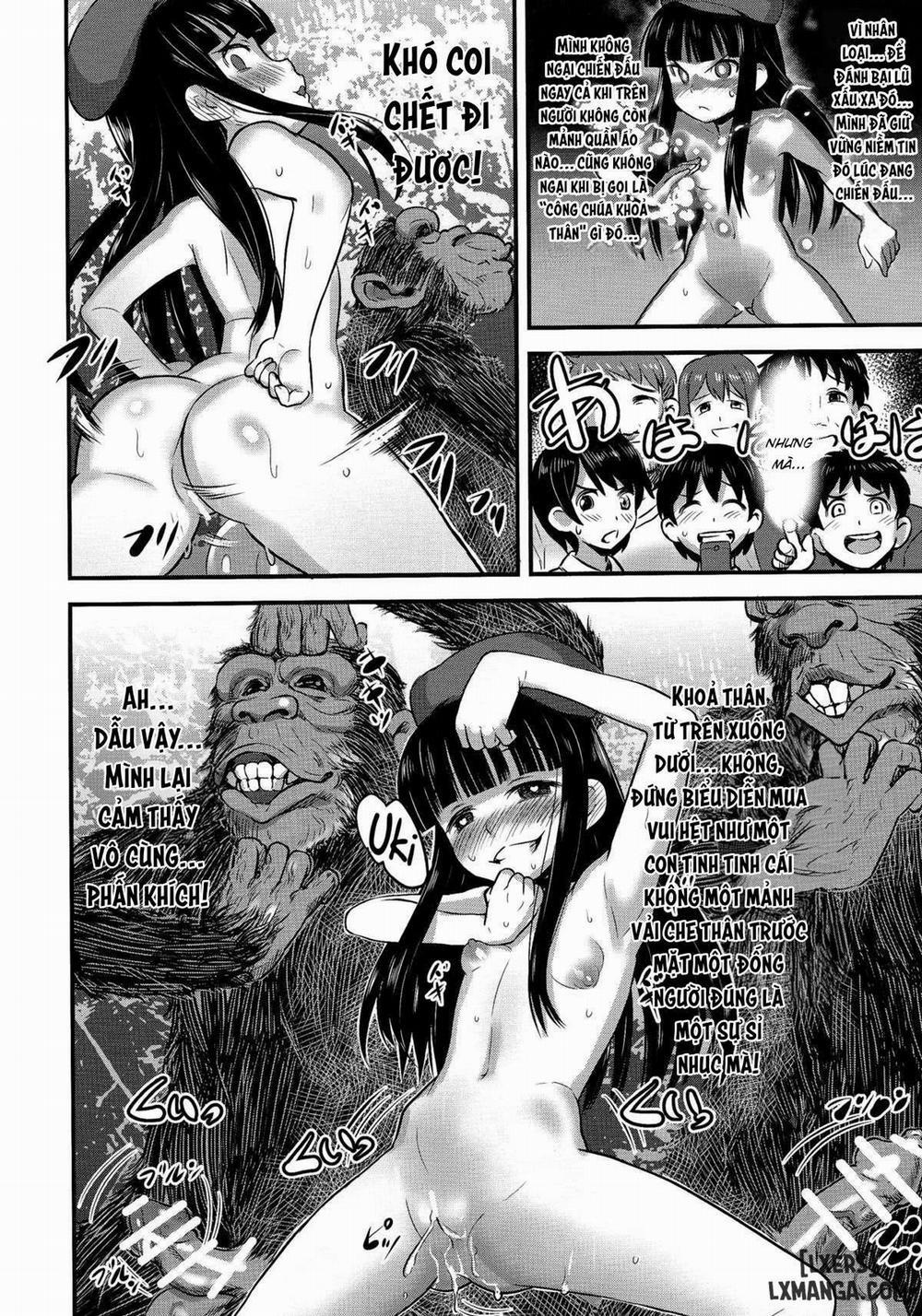 Hadakahime Honoka 2 Misemono Tanetsuke Saru Koubi Oneshot trang 25