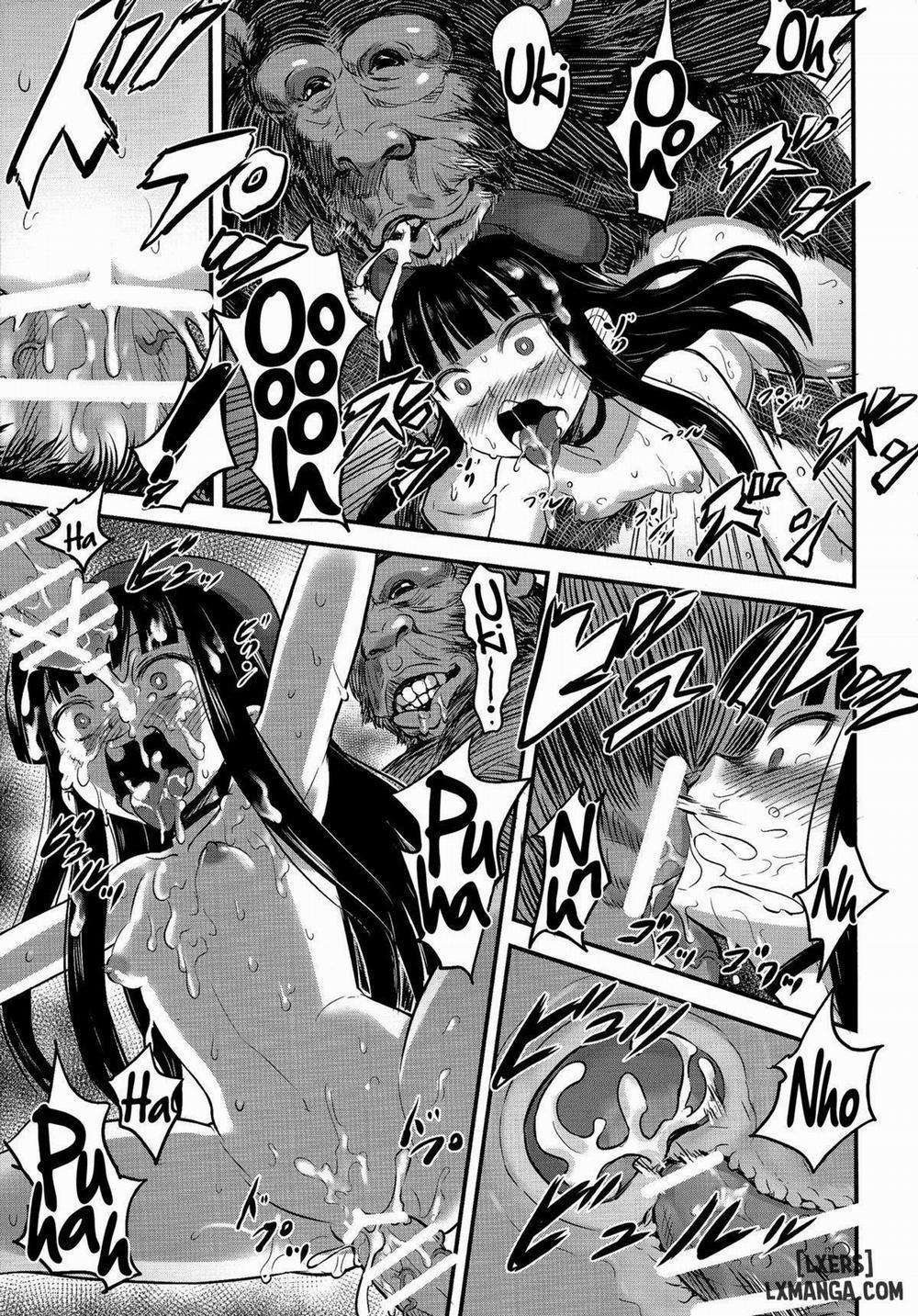 Hadakahime Honoka 2 Misemono Tanetsuke Saru Koubi Oneshot trang 28