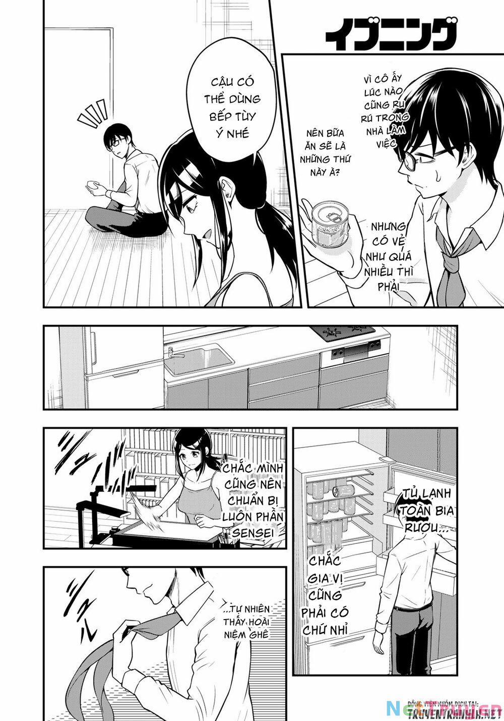 Hagoromo-Sensei Wa Kyou Mo Kandzume 1 trang 18