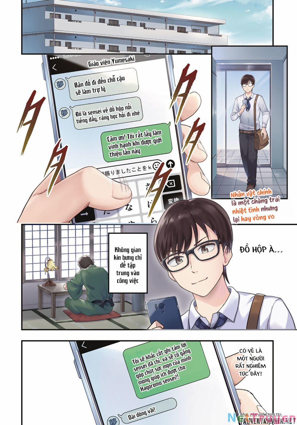 Hagoromo-Sensei Wa Kyou Mo Kandzume 1 trang 4