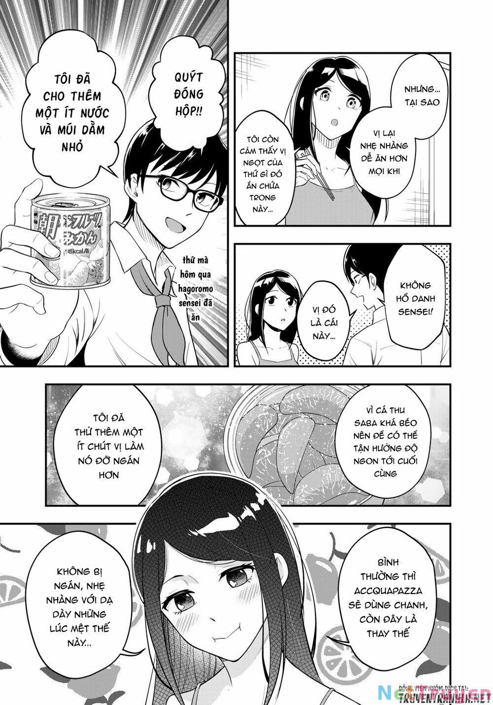 Hagoromo-Sensei Wa Kyou Mo Kandzume 2 trang 18