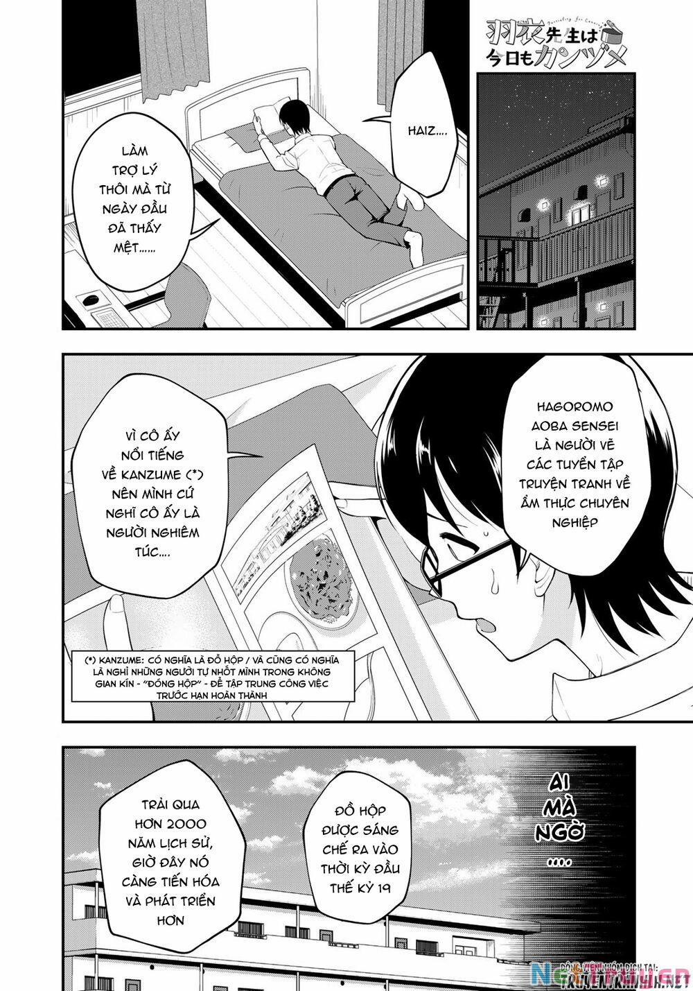 Hagoromo-Sensei Wa Kyou Mo Kandzume 2 trang 2