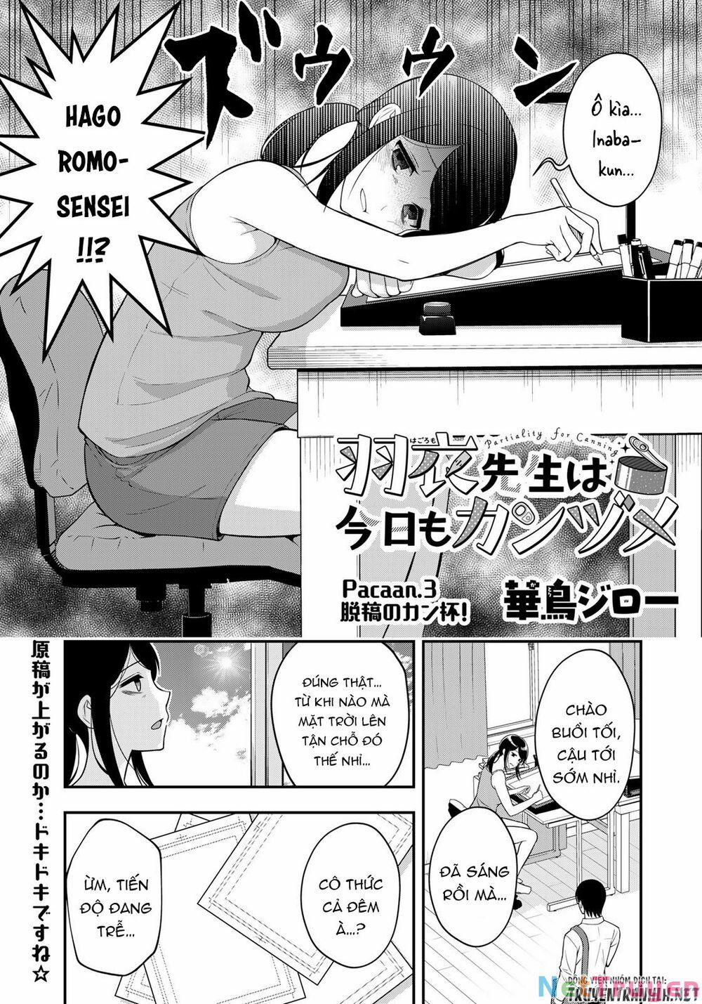 Hagoromo-Sensei Wa Kyou Mo Kandzume 3 trang 2