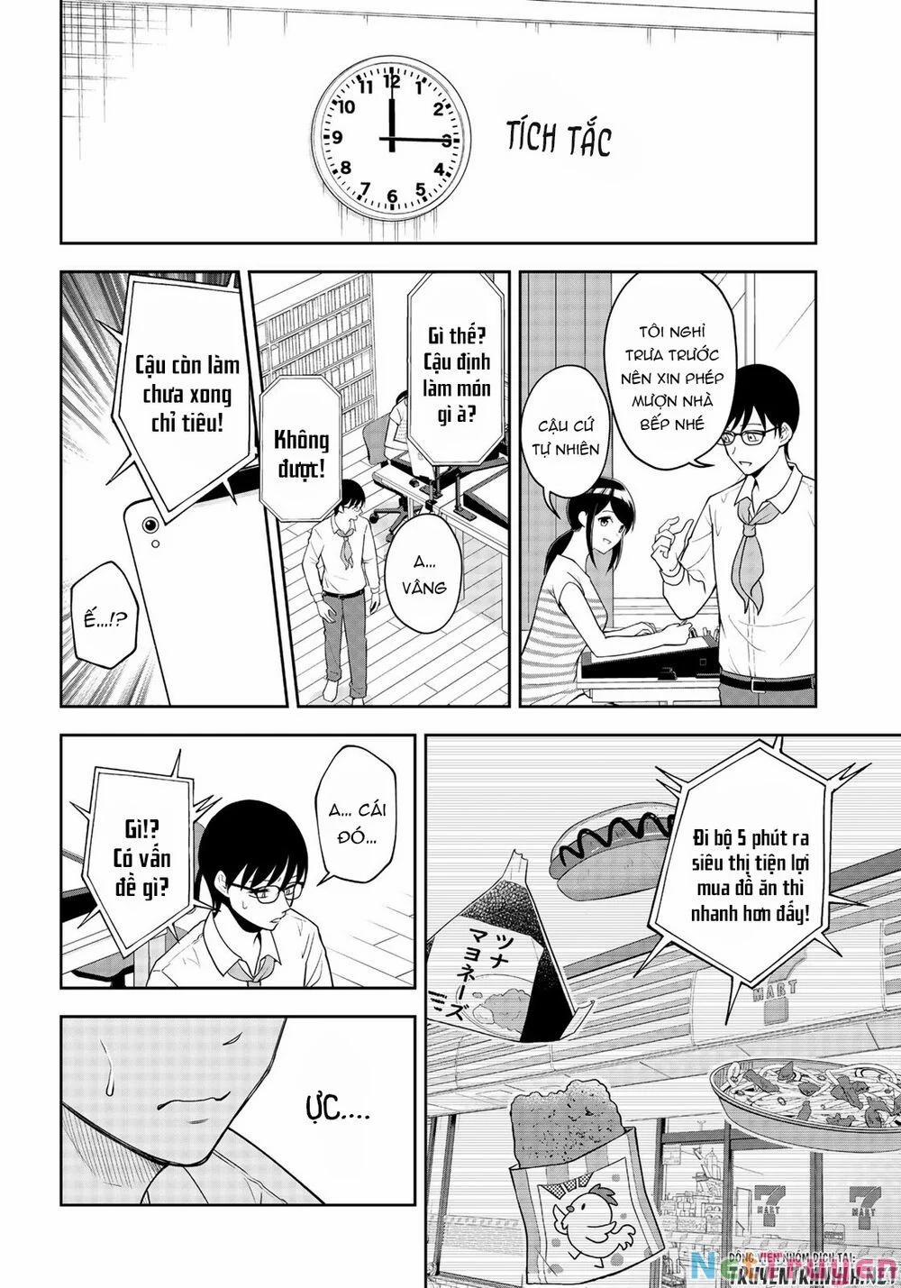 Hagoromo-Sensei Wa Kyou Mo Kandzume 4 trang 9