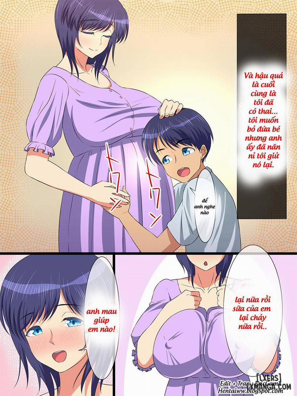 Hahabote! Dougan Kyonyuu Okaasan Ga Musuko Oneshot trang 30