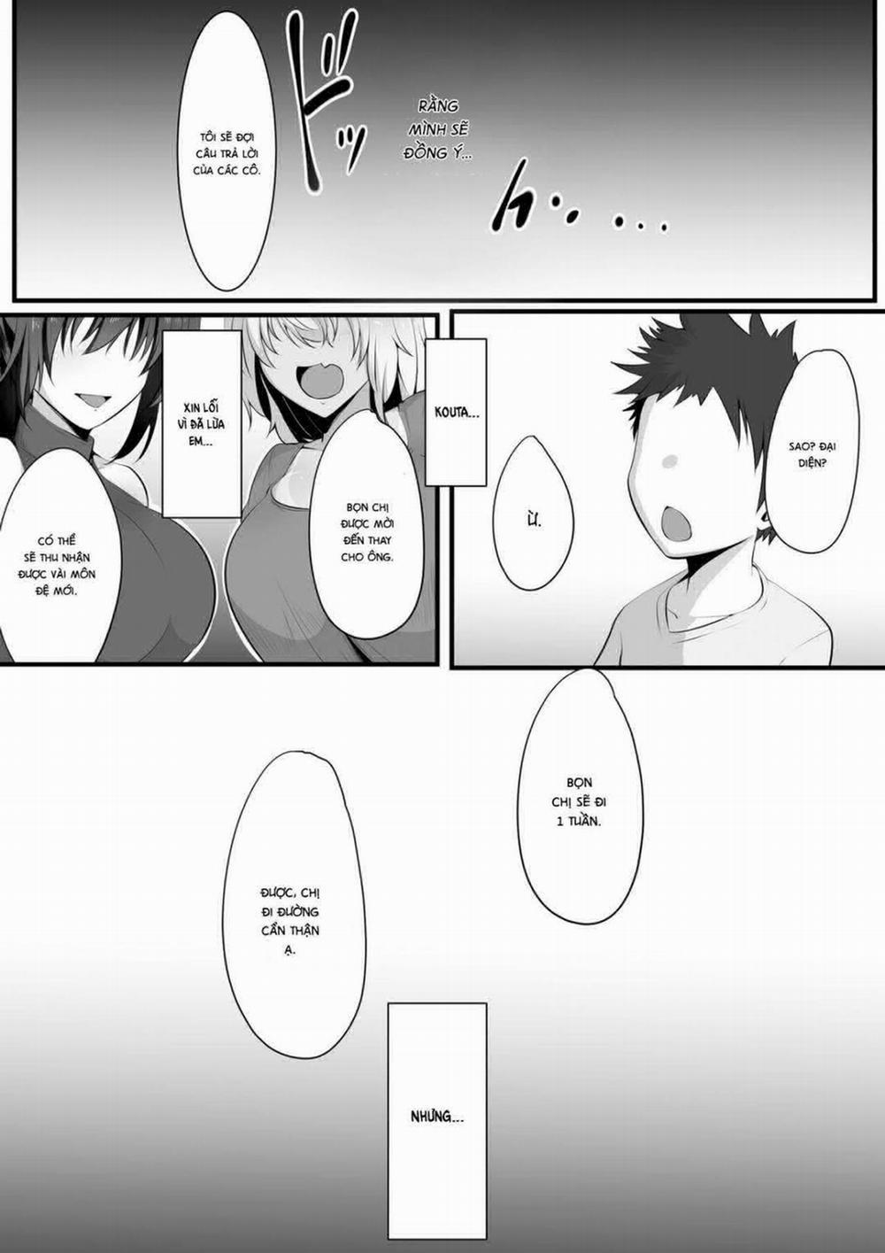 Hai chị gái hy sinh vì võ đường ONESHOT 1 trang 10