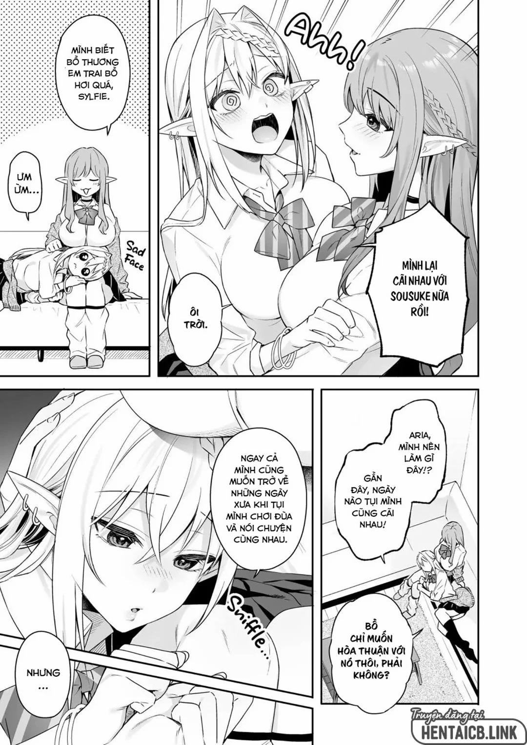 Hai nàng elf thuần chay thèm thịt Oneshot trang 8