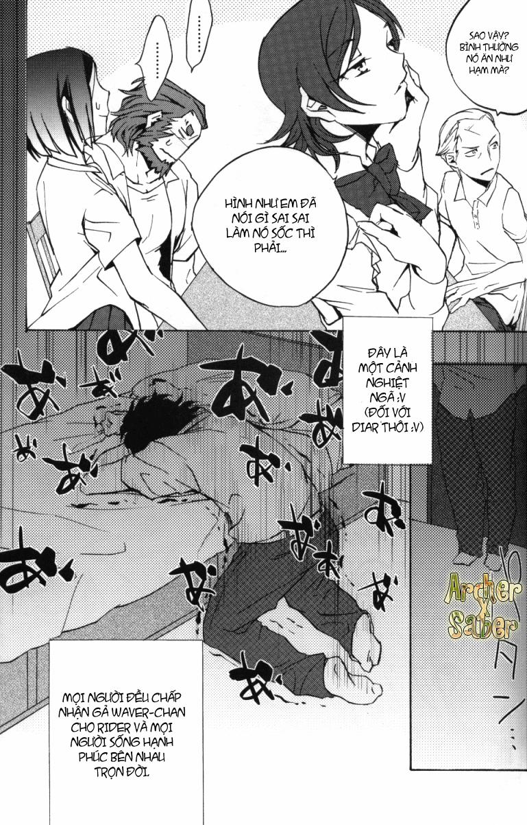 Haikei Oceanus ni Ittekimashita. Keigu (Fate/zero) Oneshot trang 32