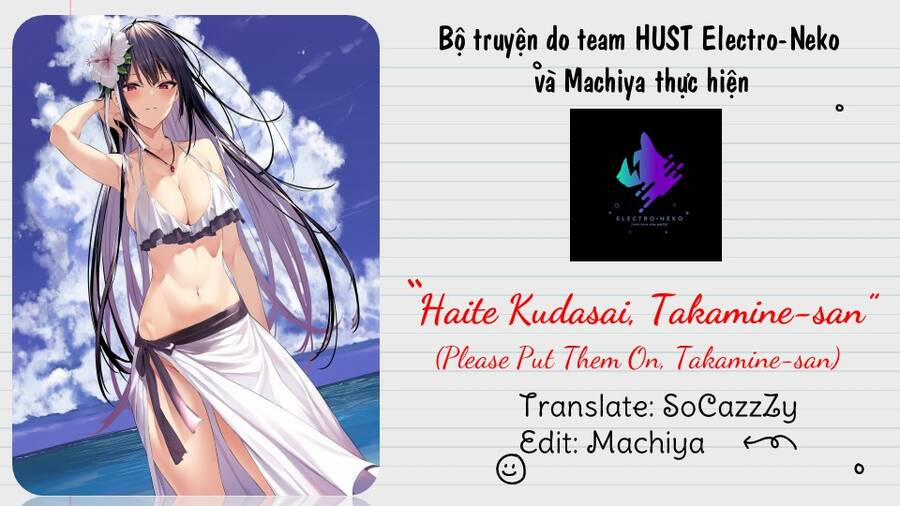 Haite Kudasai, Takamine San 44 trang 27