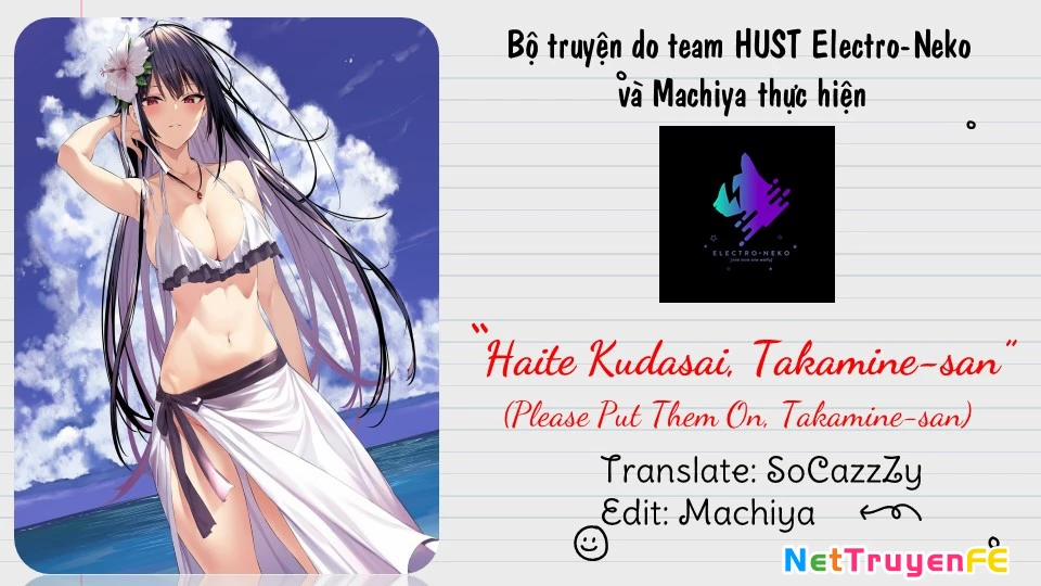 Haite Kudasai, Takamine San 48 trang 23