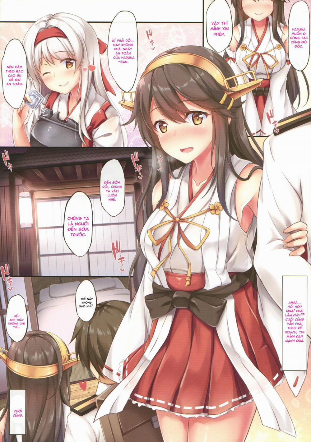 Hajimete no Haruna Kawai Sugite Oneshot trang 3