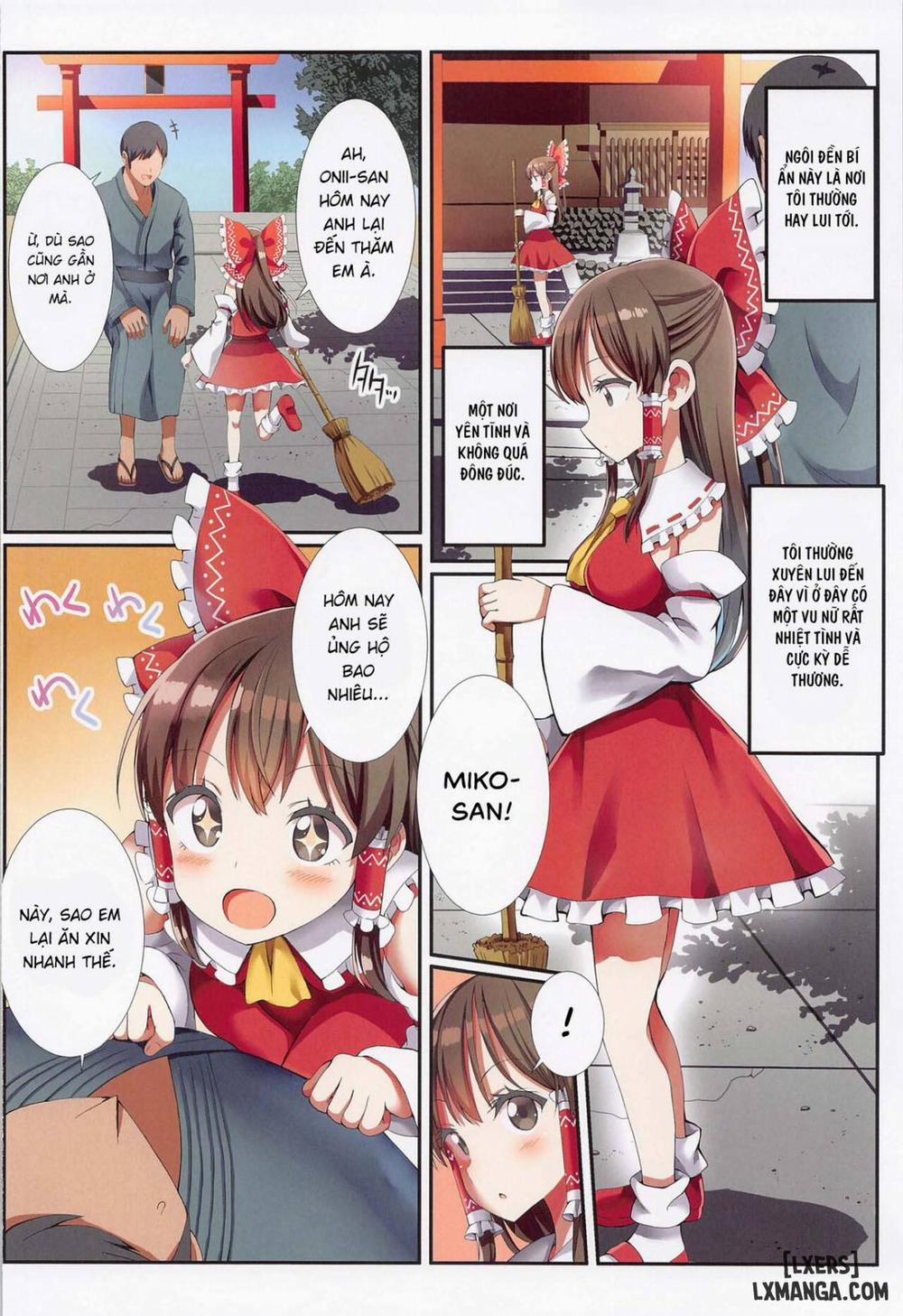 Hakurei no Chiisana Miko-san to no Himitsu no Business Oneshot trang 3