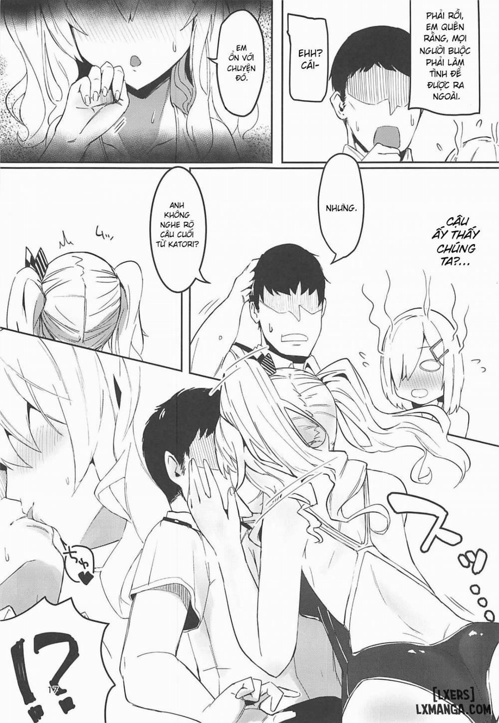 Hamakaze to Kashima to Kyouei Mizugi na Hon Oneshot trang 16