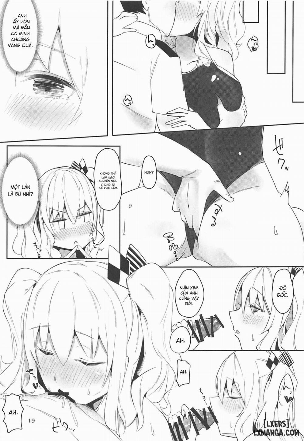 Hamakaze to Kashima to Kyouei Mizugi na Hon Oneshot trang 18