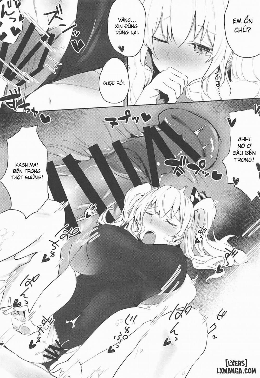 Hamakaze to Kashima to Kyouei Mizugi na Hon Oneshot trang 21