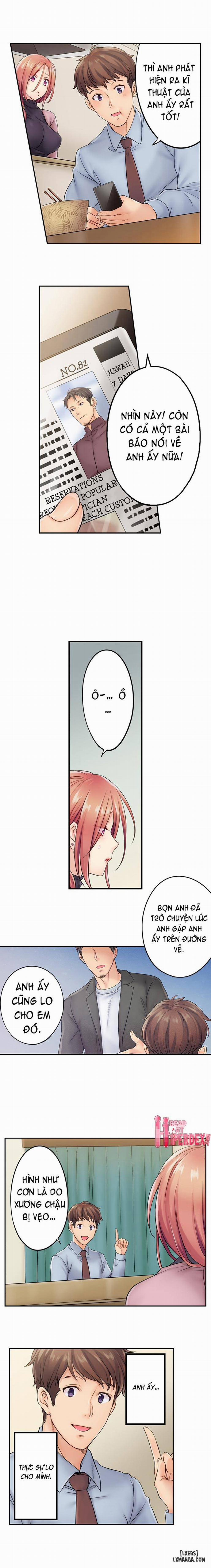 Hắn Mát Xa Qúa Sướng, Tôi Ngoại Tình Trước Mặt Chồng Tôi 12 trang 7