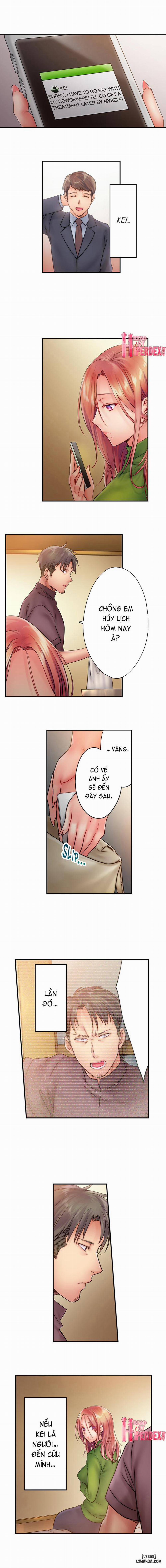 Hắn Mát Xa Qúa Sướng, Tôi Ngoại Tình Trước Mặt Chồng Tôi 27 trang 8