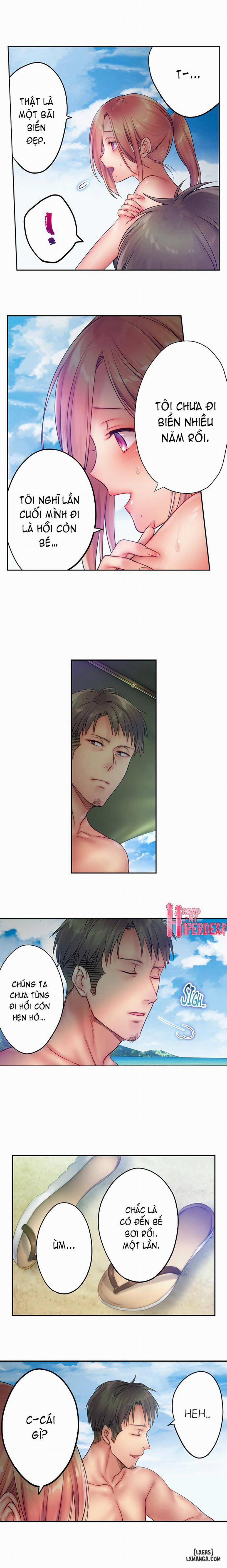 Hắn Mát Xa Qúa Sướng, Tôi Ngoại Tình Trước Mặt Chồng Tôi 38 trang 5