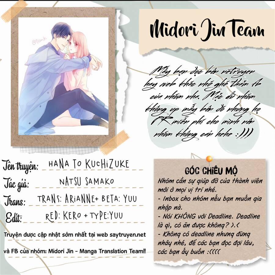 Hana To Kuchizuke 21 trang 2