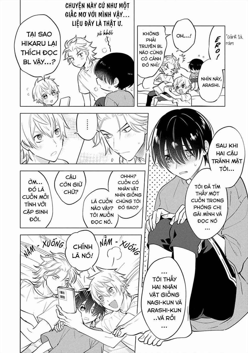 Hanamaru Manga Yin Kana Là Một Cặp Song Sinh Được Tôi Yêu Quý 2 trang 23