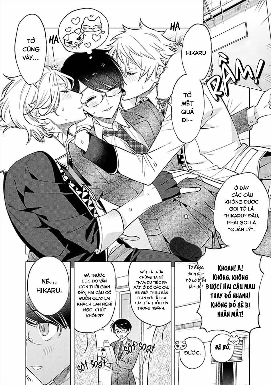 Hanamaru Manga Yin Kana Là Một Cặp Song Sinh Được Tôi Yêu Quý 5.5 trang 7