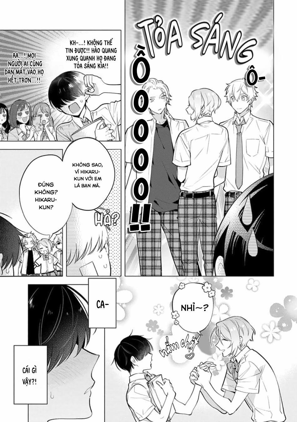 Hanamaru Manga Yin Kana Là Một Cặp Song Sinh Được Tôi Yêu Quý 7 trang 9