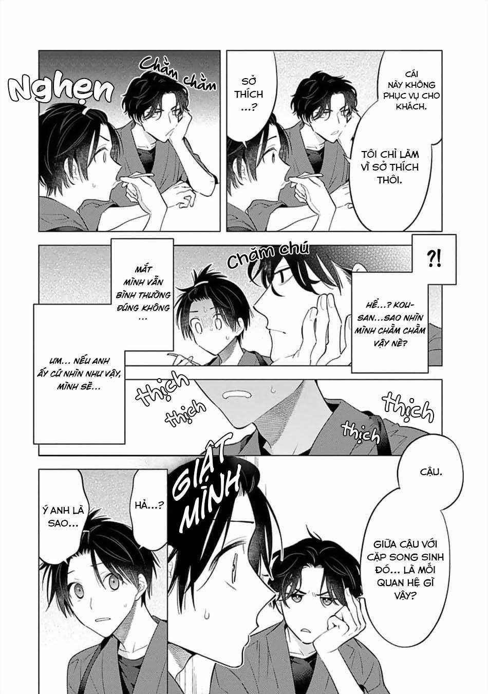 Hanamaru Manga Yin Kana Là Một Cặp Song Sinh Được Tôi Yêu Quý 9 trang 22