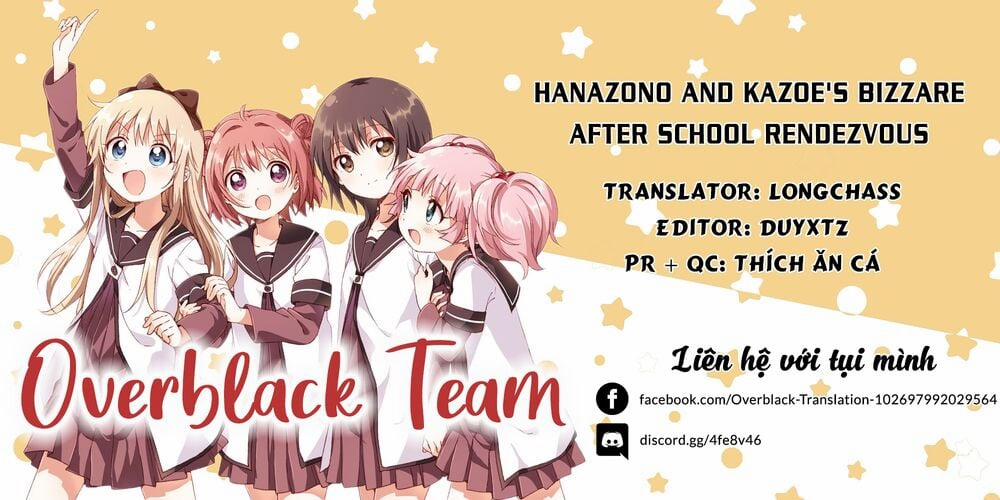 Hanazono And Kazoe’s Bizzare After School Rendezvous 12 trang 1